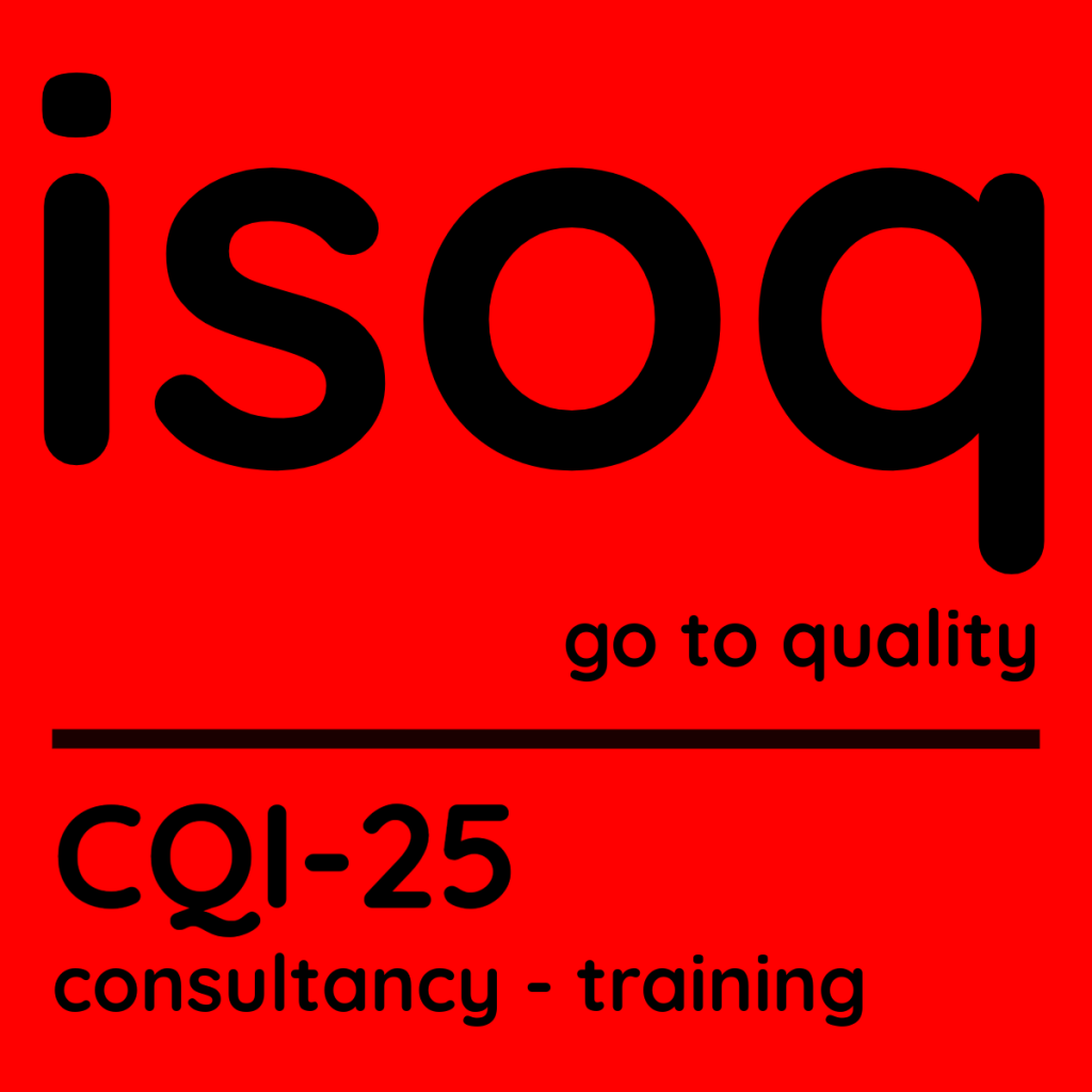 CQI-25 danışmanlık - eğitim - denetim - belgelendirme