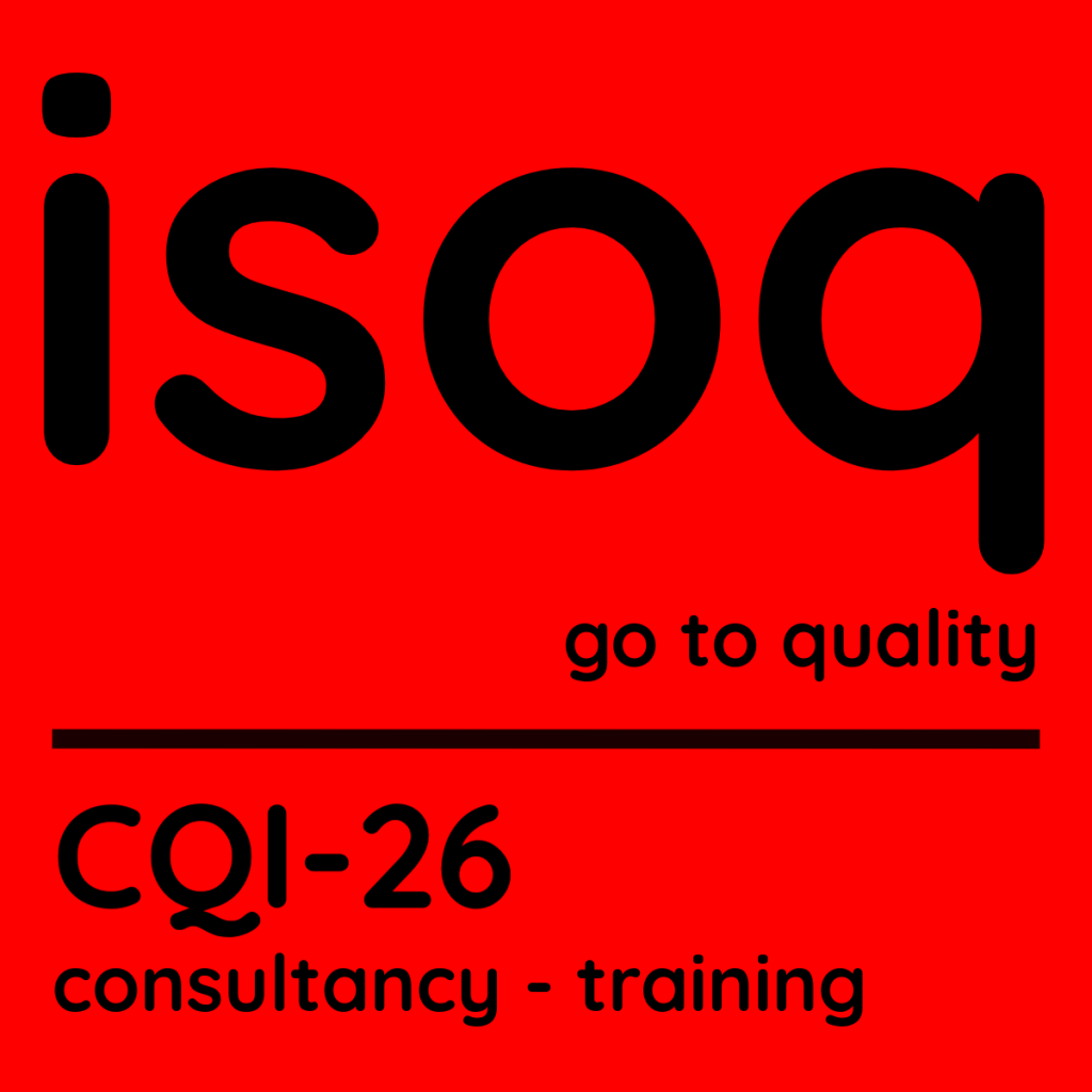 CQI-26 danışmanlık - eğitim - denetim - belgelendirme