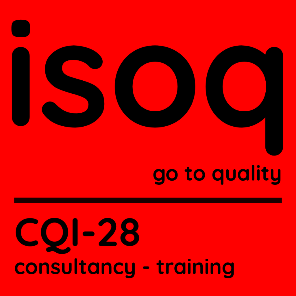 CQI-28 danışmanlık - eğitim - denetim - belgelendirme
